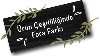 fora ürün fotoğrafları